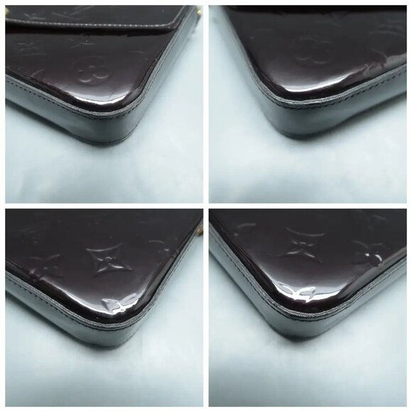 100% Auth Louis Vuitton Pochette Felicie W/P Shoulder Bag 963-112324 - Picture 6 of 12